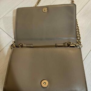 Elegant Tan Leather Chain Bag